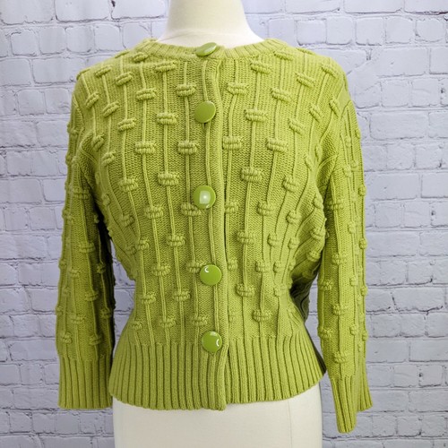 Cardigan Cotton Sweater Bulky 