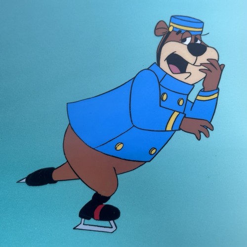 YOGI BEAR animation cel cartoons production art vintage - Picture 10 of 14