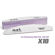 nsi Endurance 150/150 Nail File x 10 Pieces