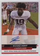 2022 Leaf Pro Set Draft Red Keanu Koht #PSA-KK1 Auto jd9