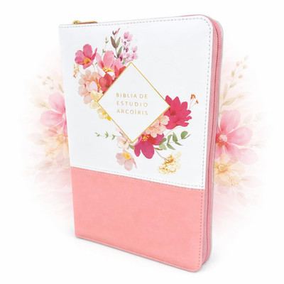 Biblia De Estudio Arco Iris Pastoral Para Mujeres Con Cierre Reina Valera 1960 D