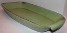 Frankoma 5P rectangular serving dish in Prairie Geen