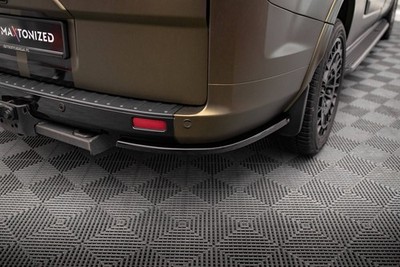 Maxton Design Diffusor Flaps passend für Ford Tourneo Custom Mk1 FL schwarz Hoch