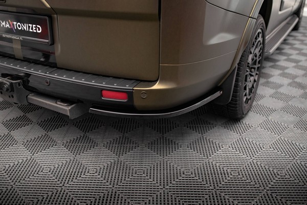 Maxton Design Diffusor Flaps Passend FüR Ford Tourneo Custom Mk1 Fl Schwarz Hoch-image