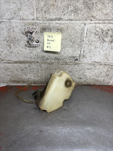 1973 Kawasaki G5 Ke100 Enduro Oil Tank Bag  Oem