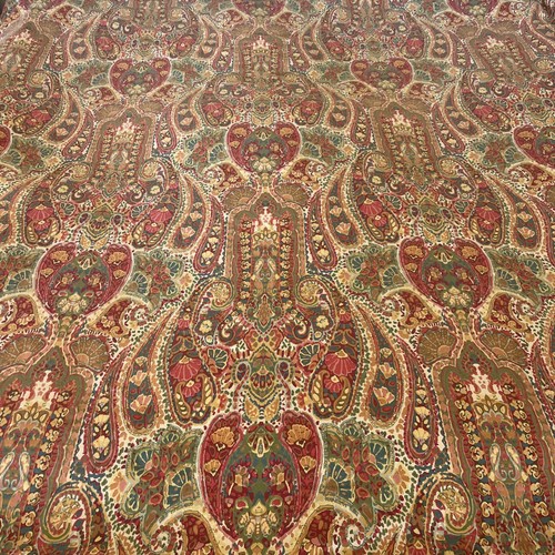 POTTERY BARN ROSALIE PAISLEY Full Queen Bettbezug warm rot gold grün Boho - Bild 5 von 9
