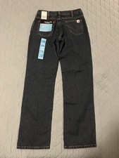        CARHARTT WOMEN  S FLANNEL LINED JEANS 2 X 32 BRAND NEW WITH TAGS