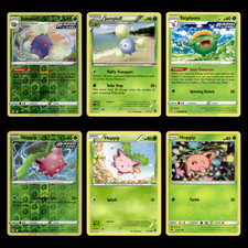 6x Jumpluff Lot Skiploom Hoppip 4.0 Sword Shield Evolving Skies Pokemon Cards