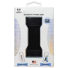 LoveHandle PRO Magnetic Phone Grip (Fits All Phones) - Black