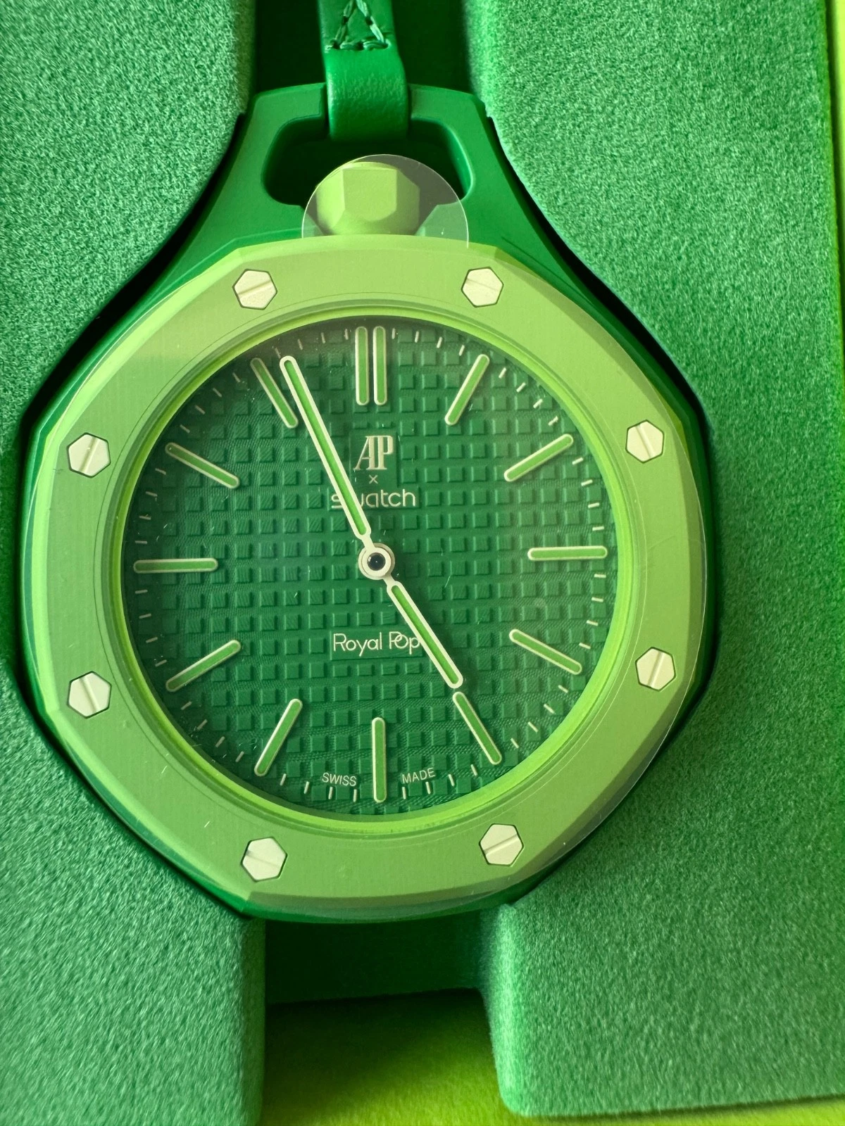 Audemars Piguet — Swatch x Audemars Piguet Bioceramic Royal Pop Green NIB in USA