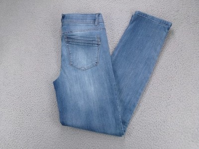 DEMOCRACY Jeans Womens Size Straight Leg Distressed Light