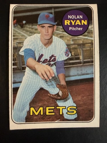 1969 Topps Nolan Ryan 2nd Year Baseball Card