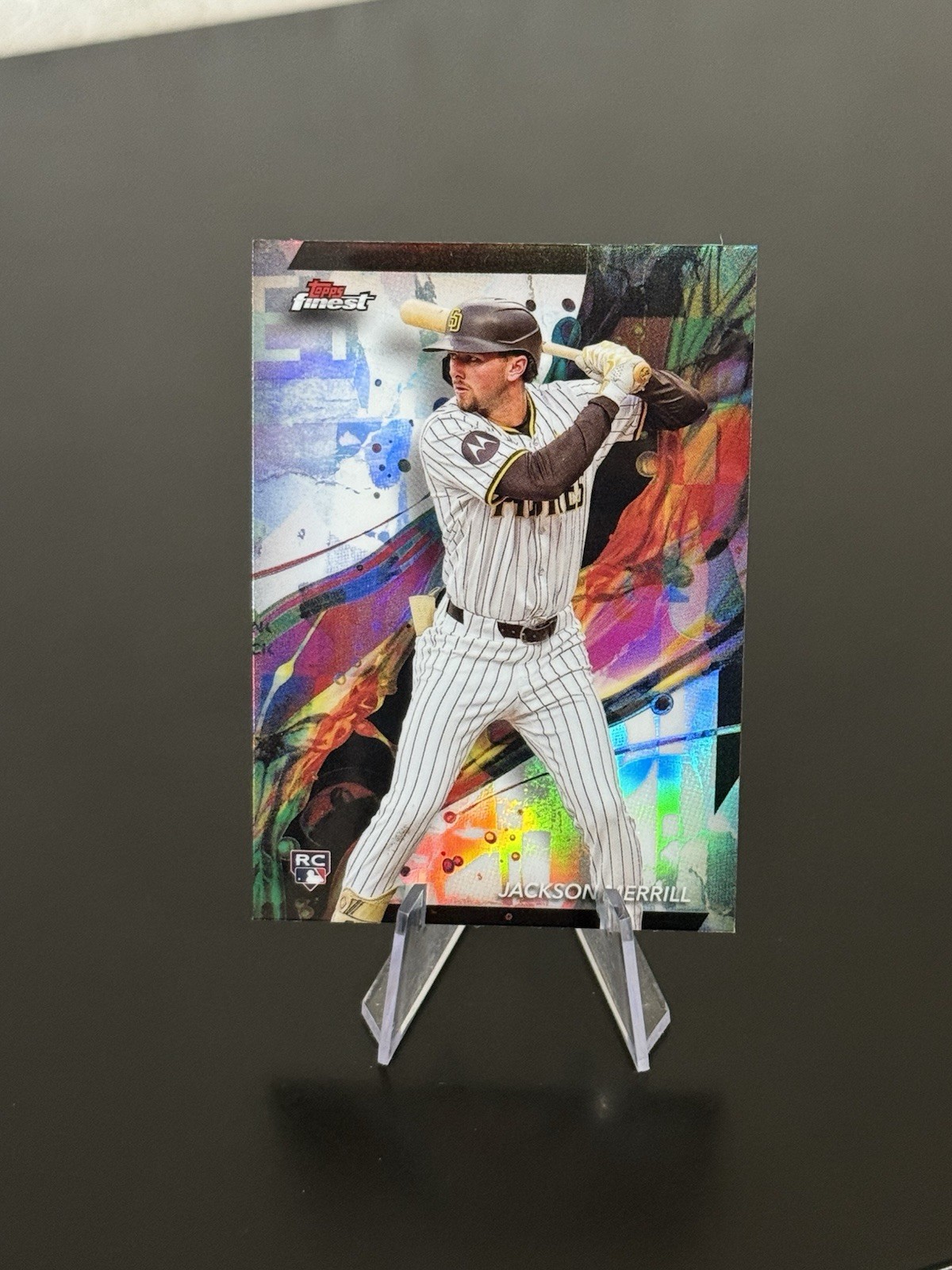 2024 Topps Finest - Common Jackson Merrill #96 Refractor (RC)