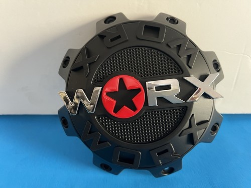 ULTRA MOTORSPORTS WORX SATIN BLACK CENTER CAP 30171765F-A, A89-8808B, WRX-8808L - Picture 2 of 15