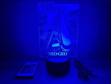 INFO LESEN - Lampe Led RGB Logo Neo Geo Last Resort aes mvs cd pocket