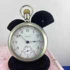 Vintage American Waltham Watch Co. Silverode Pocket Watch. Sz 18. 15 Jewels #101 — photo 2