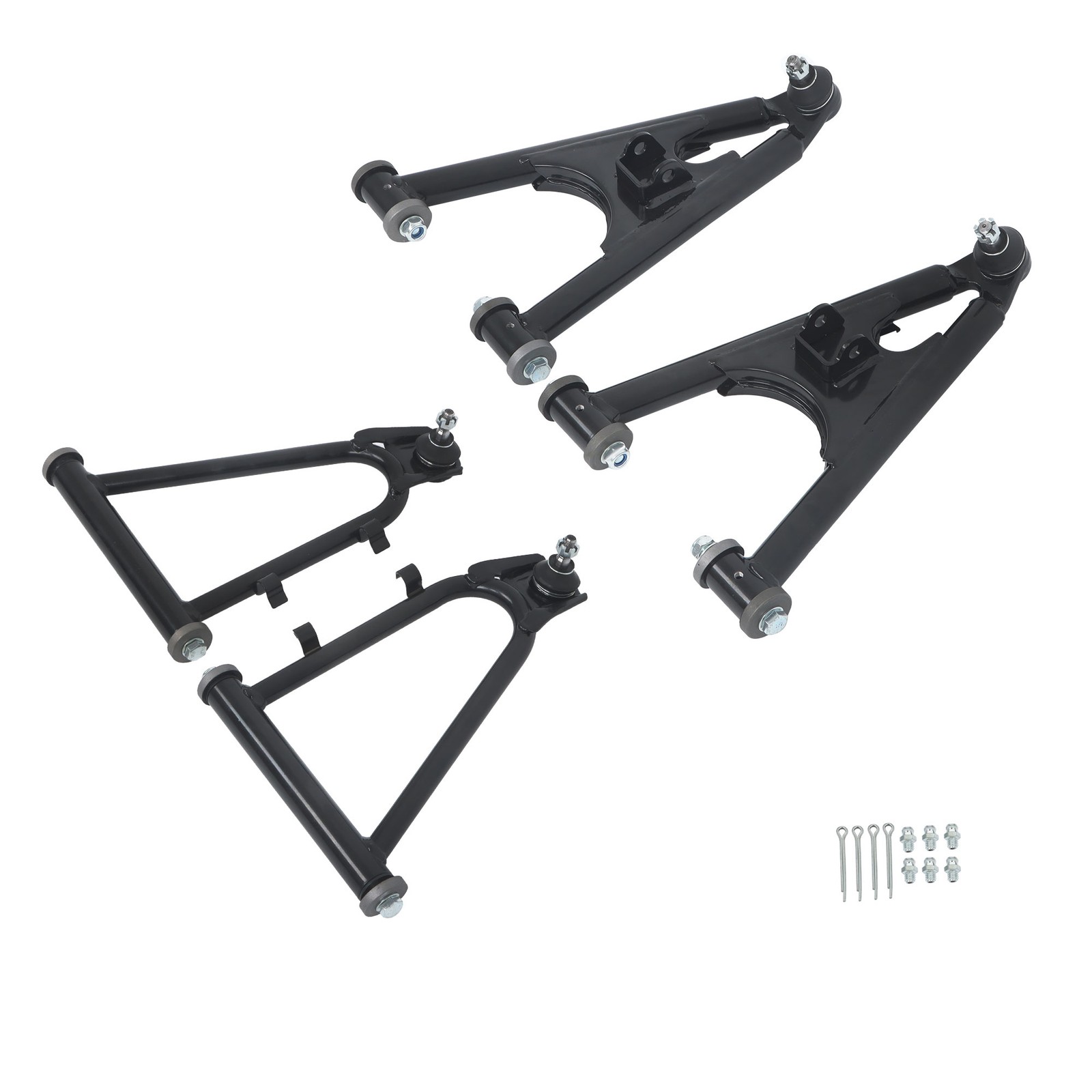 for Yamaha Banshee 350 YFZ350 1991-2003 Front Upper and Lower A-Arm Set