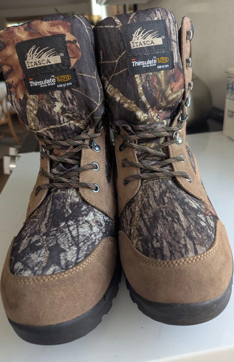 Realtree Itasca Men’s Waterproof Camo Hunting Boots 3M Thinsulate 600g Size 12 Itasca Men main image 2