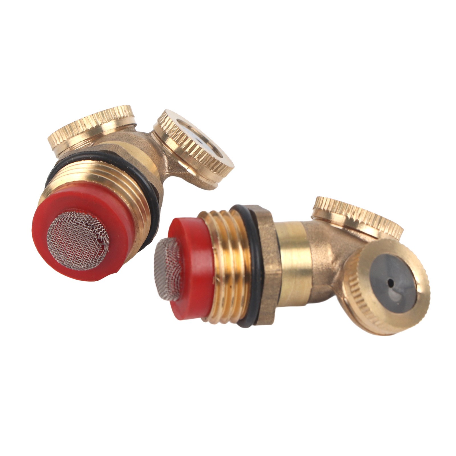 2pcs Brass Sprayer Durable Misting Nozzle For Garden Irrigation