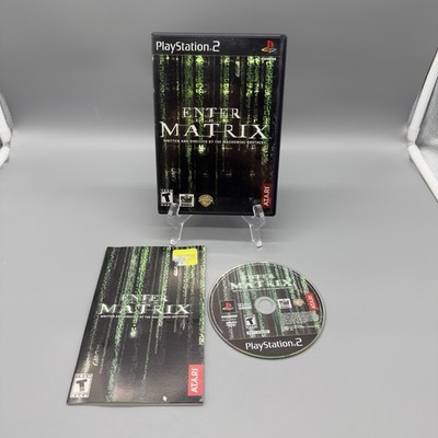Enter The Matrix Sony PlayStation 2 PS2 Complete CIB Tested