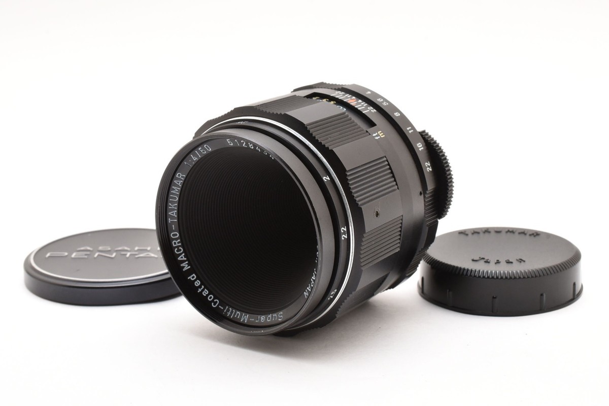 アサヒ スーパーマルチコート ペンタックス 50mm F4 SMC Pentax Asahi Super Multi Coated Macro Takumar Camera Lens 50mm F4