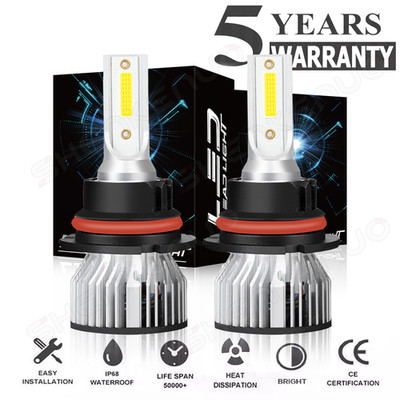 9007/HB5 LED Headlights 1000000LM LED Light Bulbs Kit High Low Beam Super Bright