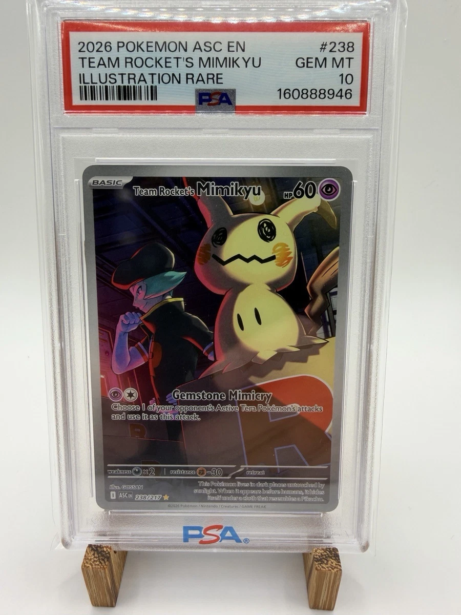 Preços baixos em Cartões TCG Team Rocket's Mimikyu Pokémon | eBay