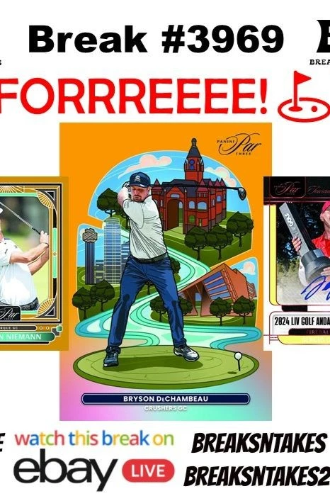 Break #3969: 2026 Panini Par Three LIV Golf Hobby CASE (10 BOX) PYG