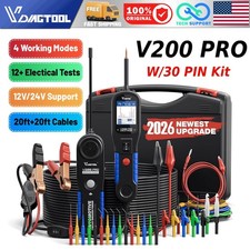 Vdiagtool V200 Pro Power Circuit Probe Tester Breaker Finder Tool W30 Pin Kit