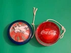 2 Coca-Cola YOYO'S 1 Vtg Duncan Polar Bear & 1 Coca-Cola Red