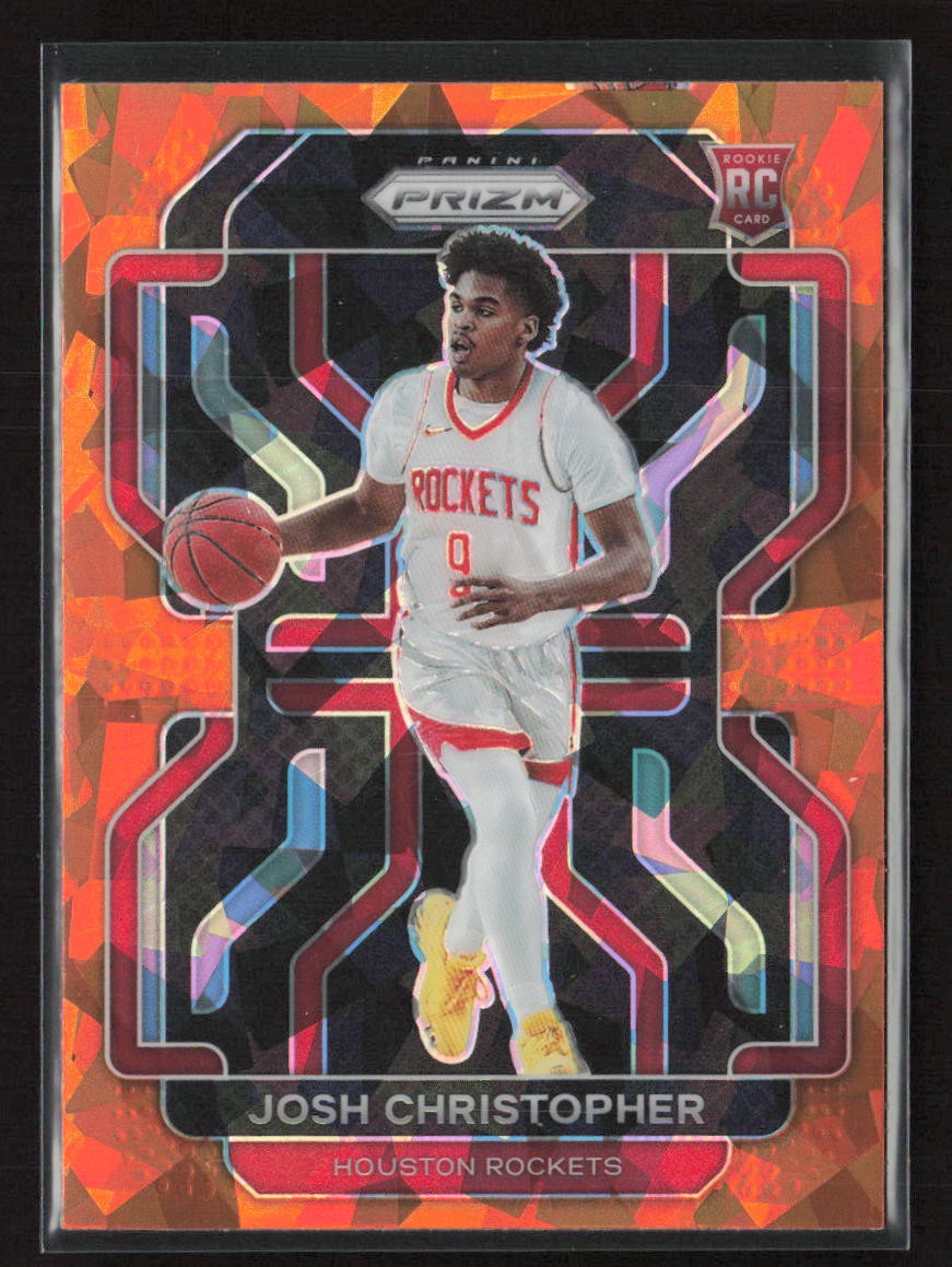 2021-22 Panini Prizm Orange Ice #324 Josh Christopher - NM/MT+ RC