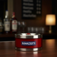 15 x Ramazzotti Likör Aschenbecher Ashtray Windascher Aufklappbar Gläser NEU