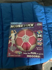 Joe Trend Light-Up Hover Puck Indoor Action Toy LED Soccer Ages 5 New in Box