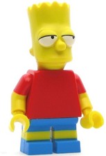 LEGO The Simpsons Minifigure Bart Simpson Genuine 