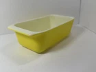 Vintage Yellow PYREX Loaf Pan #913 Bread Meatloaf Oven Baking Dish milk MCM