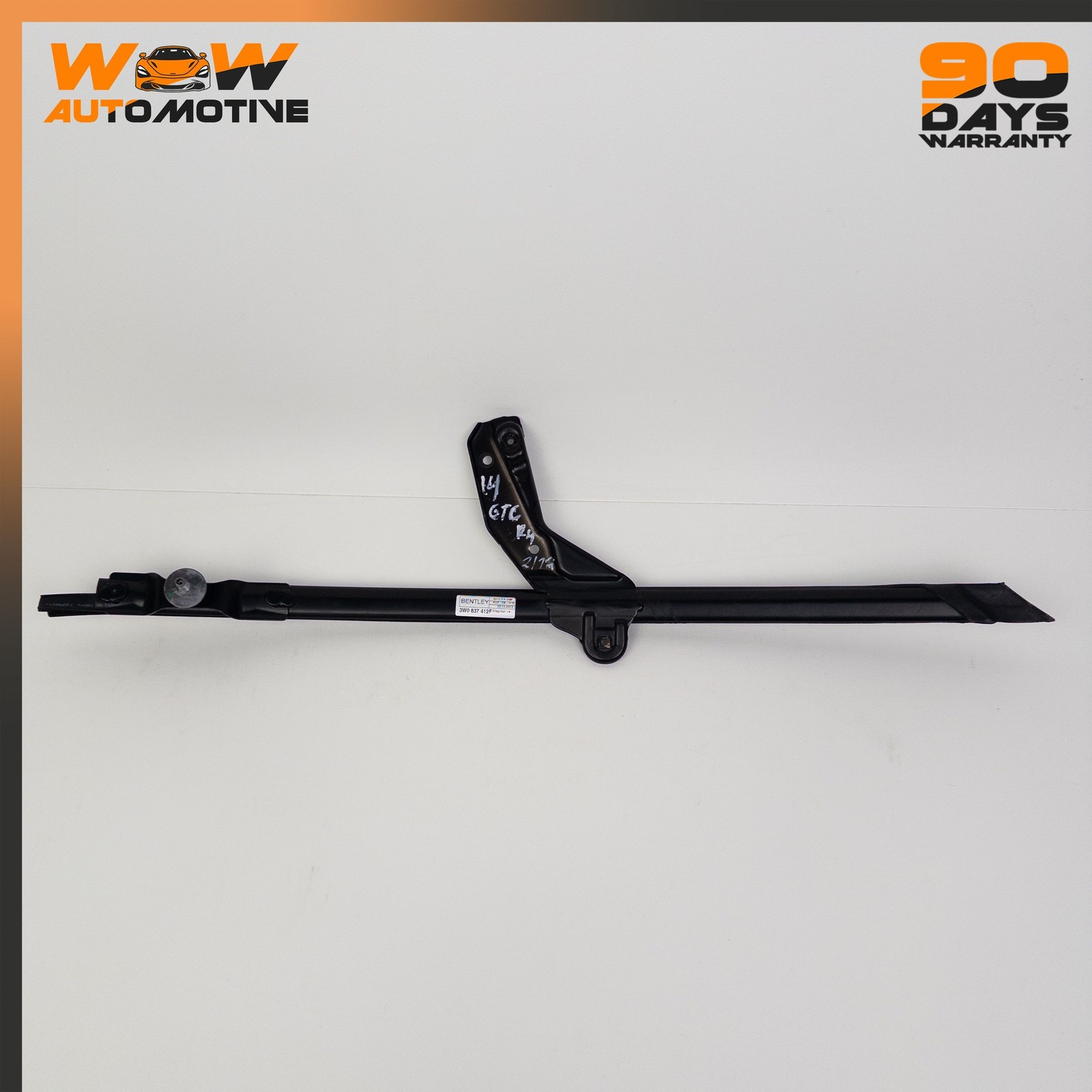 12-17 BENTLEY CONTINENTAL GT RIGHT PASSENGER SIDE WINDOW DOOR VENT GUIDE OEM