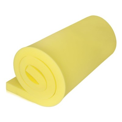 Yellow Foam Board, High-Density Upholstery Foam for Couch Cushion Replacement...