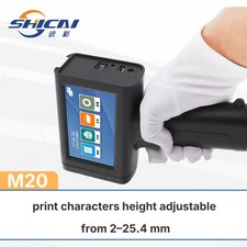 Handheld Inkjet Printer 25.4mm 600DPI Date Lot Barcode Label
