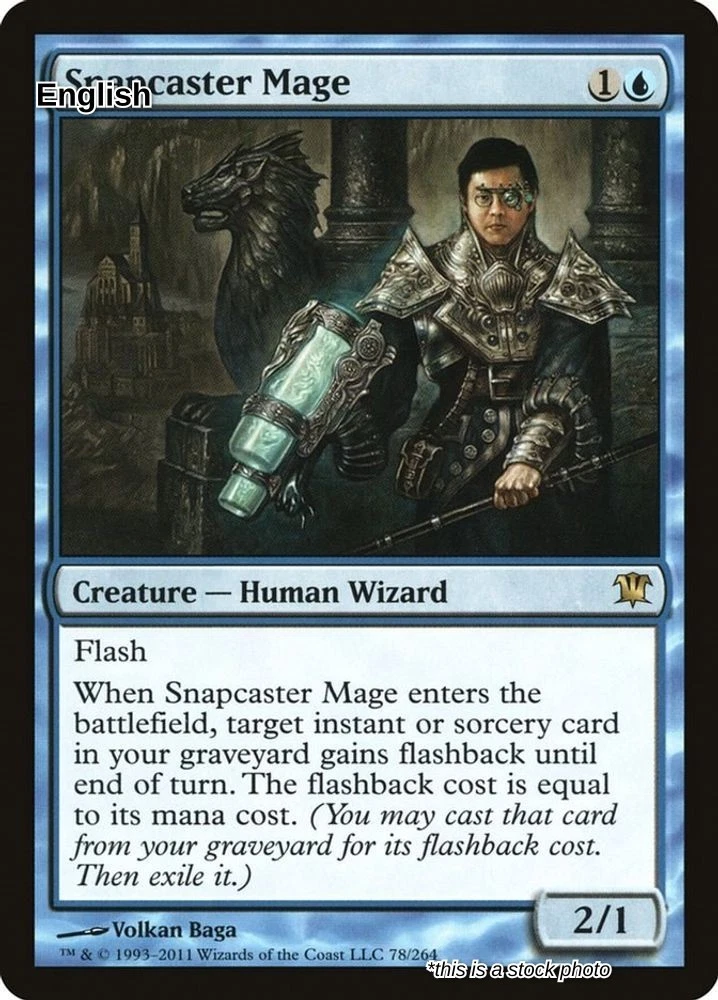 25+ Snapcaster Mage Magic: The Gathering Wizards of the Coast Blue