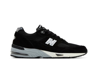New Balance 991 Made in England Black Silver M991EKS Available Now