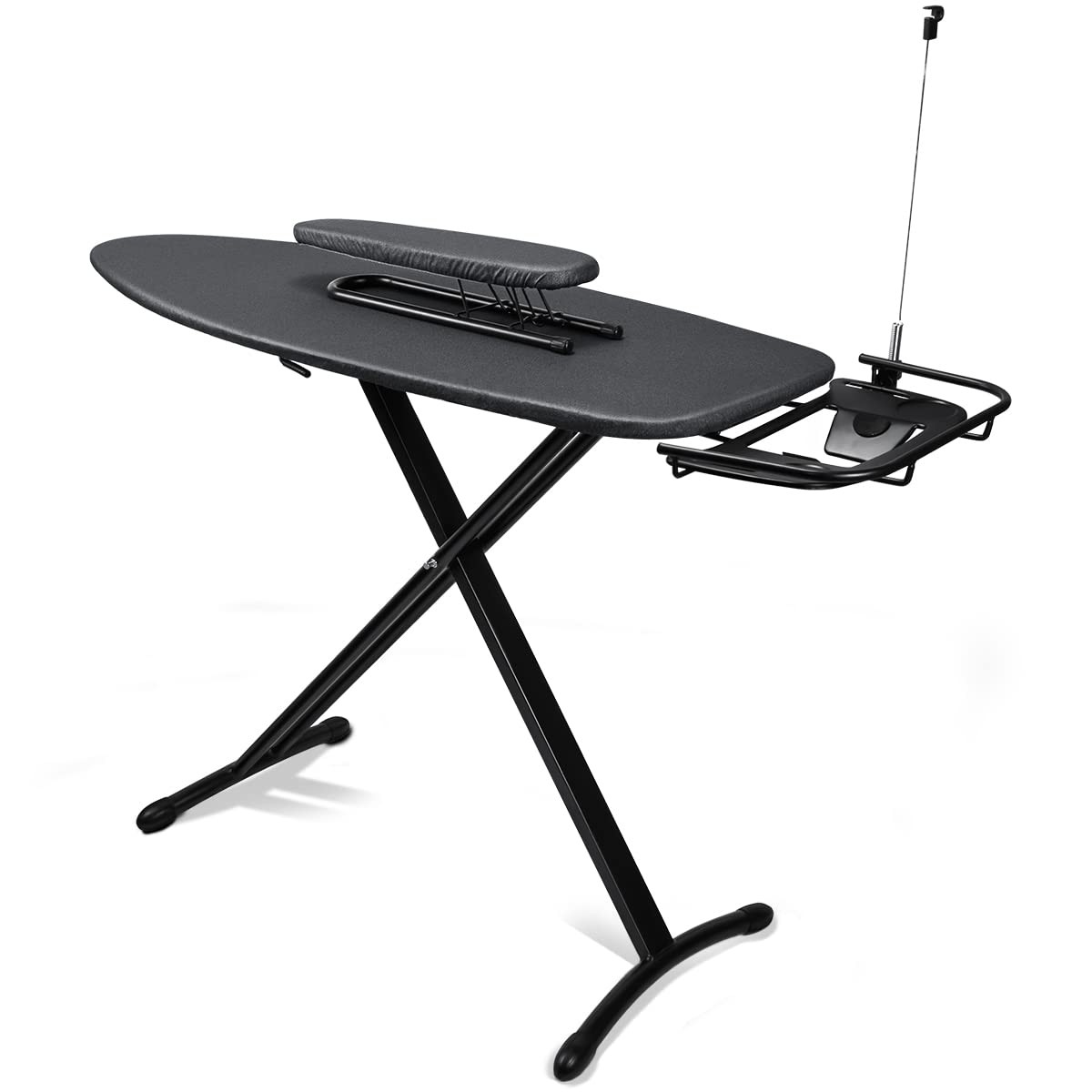Ing Board With Sleeve Board And Adjustable Iron Rest...