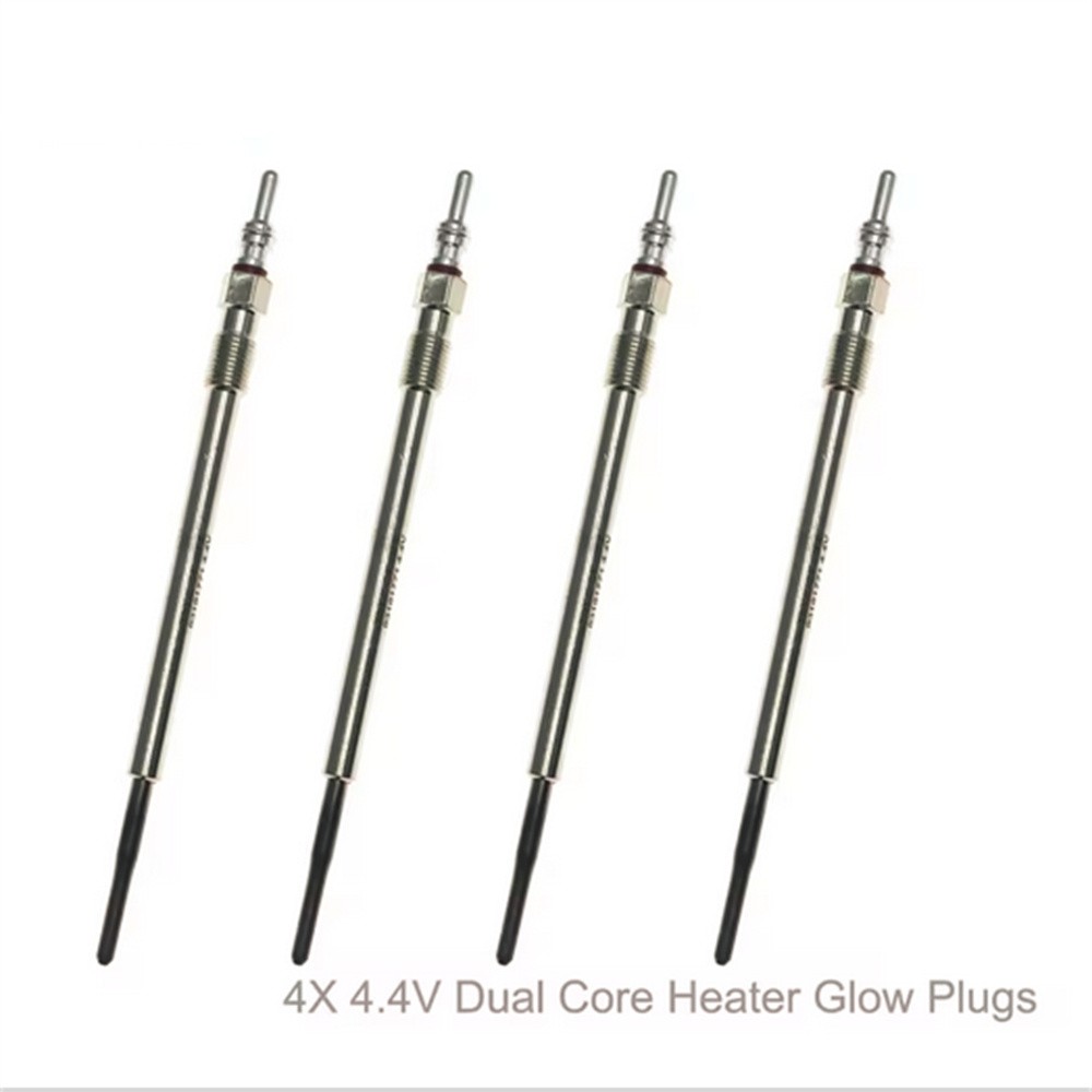 4PCS 4.4V Dual Core Heater Glow Plugs For Suzuki SX4 1.6 2.0 DDiS Saab 9-5 9-3