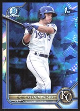 5506I 2022 Bowman #BCP-85 Peyton Wilson Chrome Prospects SAPPHIRE