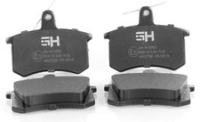 Bremsbeläge Hinten für Audi 80, 100