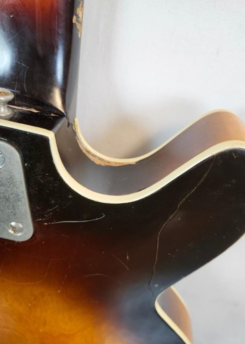 Hagstrom Vintage 1967 Viking 12 Hollowbody 12 String Guitar VSB - Picture 15 of 16