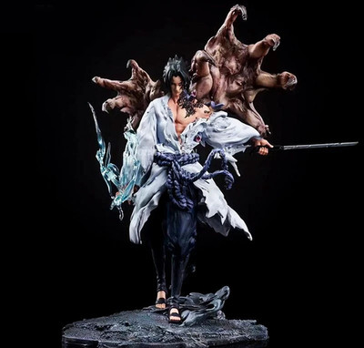 Sasuke Cursed Seal of Heaven Naruto Anime Figure Model Statue PVC 10'' [Boxed]