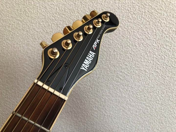 Electric Acoustic Guitar Yamaha APX-8S Black with Soft Case | eBay