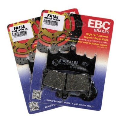 EBC FA188 organische Bremsbeläge X2 für Suzuki VZ 1600 Marauder 04-05
