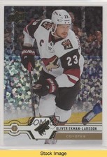 2019-20 Upper Deck Speckled Rainbow Foil Oliver Ekman-Larsson #406 READ kh0