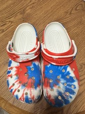 Crocs Unisex Blue Adult Classic Slip On Sandals Ultra Light Water-Friendly